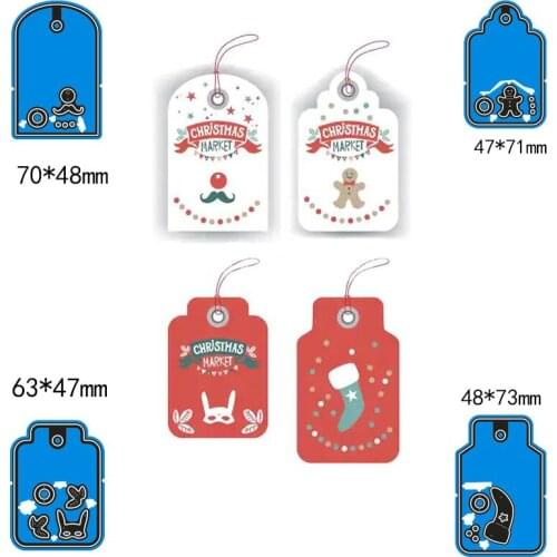 Interesting bookmarks Die Cuts Folder Card Making Album Scrapbooking Embossing Dies Metal DIY Embossing Stencils Template