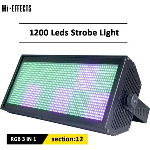 Flashing Lighting Atomic Strobe Light RGB 3IN1 DMX Strobe Professional Disco Stage Lighting Strobe Light Flash Equipment