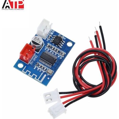 Great it 5V Bluetooth Amplifier Module 5W Mono Class D Wireless Lossless Music Player Digital Power Amplifier Finished Board