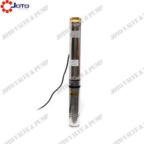 50M Lift Stainless Steel Submersible Water Pump AC Power Deep Well Pump For River
