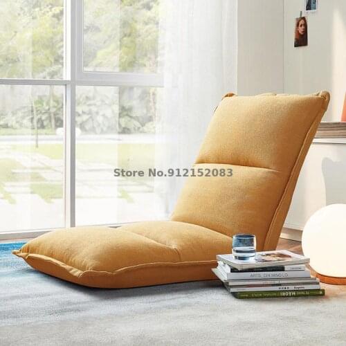 Simple and modern lazy sofa tatami balcony leisure folding single small chair