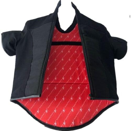 Coach leather jacket short sleeve, high quality synthetic leather, fencing gears and equipments