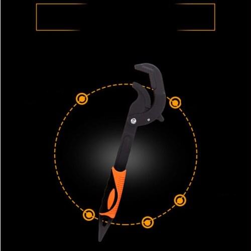 2pcs 7-30/14-60mm Universal keys Multi-Function Adjustable Portable Torque Ratchet Oil Filter Repair Pipe Spanner Hand Tools