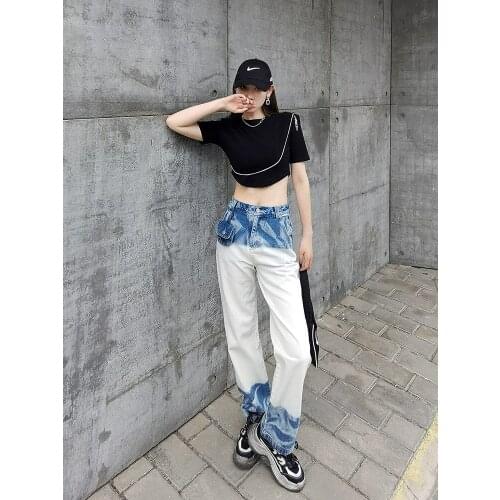 Женские высокие джинсы UTHDJKDS China At AliExpress