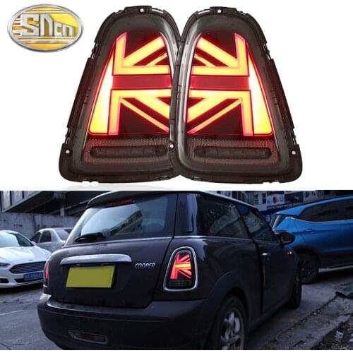 Rear Running Light + Brake Lamp + Reverse + Turn Signal Car LED Taillight Tail Light For Mini Cooper R55 R56 R57 2007 - 2010