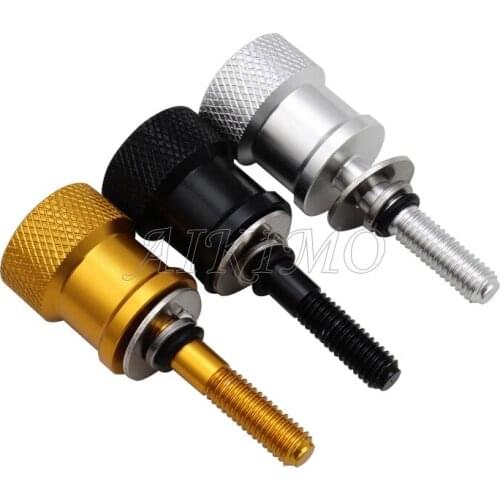 1pc Motorcycle Aluminum Rear Fender Passenger Seat Bolt Screw Removal Tool-less Quick Release For BMW R Nine T R9T RNINET 14-20