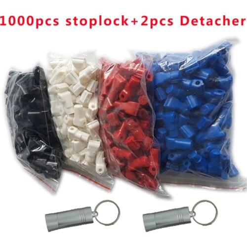 1000+2)PCS+ free shipping cost, Diameter 6mm Security tag euro hanger slot /shop display hook /euroslot stoplock anti theft