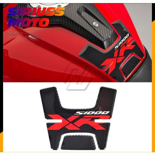 3D Motorcycle Tank Pad Protector Decals Sticker Case for BMW S1000XR S1000 XR Carbon Look