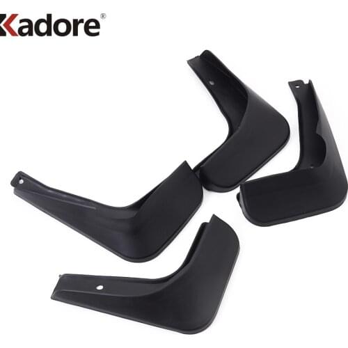 For Volkswagen For VW POLO MK5 2010-2013 ABS Fender Mudflap Dash Board Mudguard Fender Flap Mud Flaps Splash Guards 4pcs/set