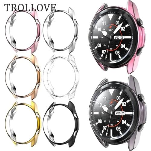Case For Samsung Galaxy Watch 3 45mm 41mm purpose bumper smart watch accessories TPU protection cover Watch3 41 45 Frame