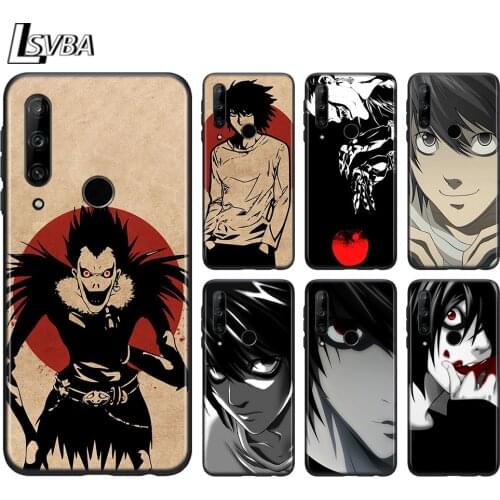 Black Cover Anime death note For Huawei Honor 9C 9N 9S 9A 9X 10 10X 10i 20 20E 20S 30S 30i Pro Lite Phone Case