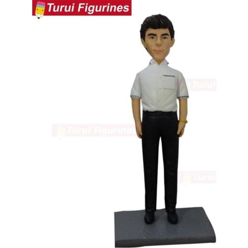 Figure doll birthday cake topper custom sculptures from photo business figurines custom boss bobblehead bobble head dolls figure