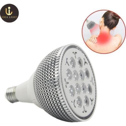 IDEARED TL PAR Anti Aging Red Led Light Therapy Deeps Red 660nm Bulb for Full Body Skin Pain Relief beauty health