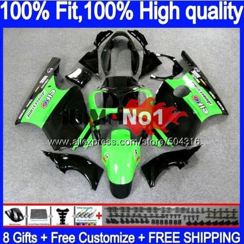 Injection For KAWASAKI ZX 12R 1200CC ZX12R 02 03 04 05 06 Black Green 86MC.80 ZX1200 CC ZX-12R 2002 2003 2004 2005 2006 Fairing