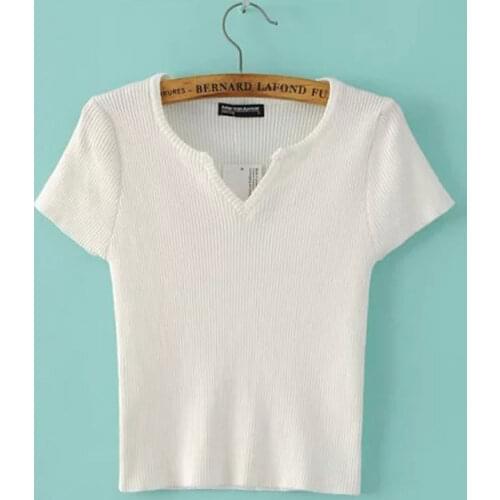 Женские хлопковые футболки Jyconline China At AliExpress