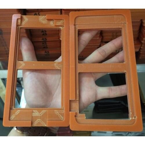 Refurbish LCD Hot UV LOCA Glue Mould Mold Touch Glass Holder For iphone 5 5c 5s 6g 6 plus 6s plus 7g 7 plus