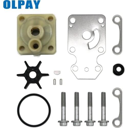 6AH-W0078 Water Pump Repair Kit for Yamaha Boat Engine 4 Stroke F9.9 F13.5 F15 F20 6AH-W0078-00 6AH-W0078-01 6AH-W0078-00-00