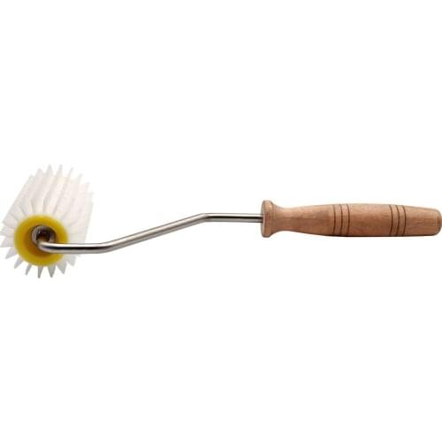 Honey Cutter Roller honey fork Beekeeping Plastic Roller Type Propolis Collector Glue Picker Rubber Sheet Beekeeping Tool c50