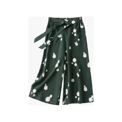 Silk straight legged pants seven 2020