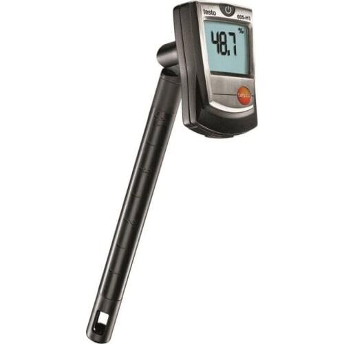 Testo 605-H1 Thermo Hygrometer Humidity Stick (RH/Temp/DewPoint)HVAC Meter Thermohygrometer 0560 6053