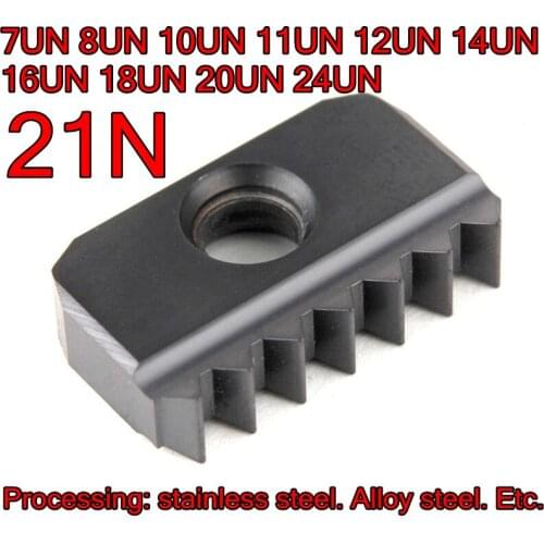 21N 7UN 8UN 10UN 11UN 12UN 14UN 16UN 18UN 20UN 24UN BR215 5pc/sets Threaded insert Processing: stainless steel. Alloy steel.Etc