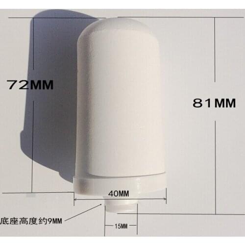 4 layers water filter parts 5 inches faucet ceramic cartridge composite filter with mineral stone and Nanometer metal cluster