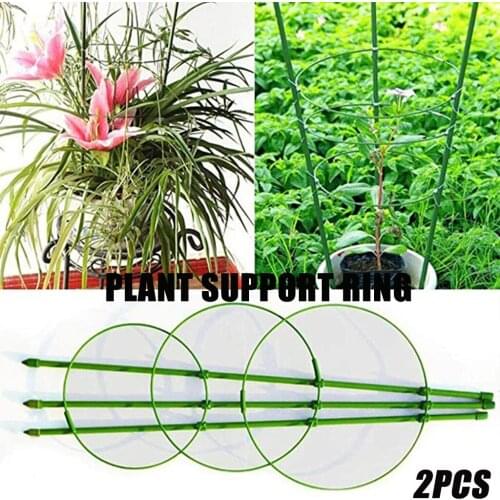 Plant Support Ring Adjustable Plant Trellises Garden Basket Fixed Climbing Support Ring Clips For Plant Grafting #p2
