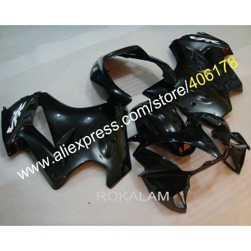 02-12 VFR 800 Motofairing Fairing Kit For Honda VFR800 2002-2012 Black Motorcycle Fairing Kit (Injection Molding)