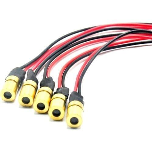 5pcs IR Infrared Laser Dot Diode 780nm 3mW 3VDC Mini Lazer Module 6x10mm