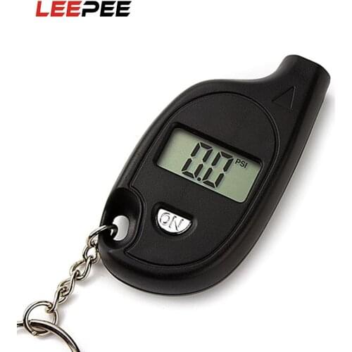 Mini Car Tire Pressure Gauge Detector Portable LCD Display Digital Meter Auto Motorcycle Tyre Pressure Diagnostic Tool