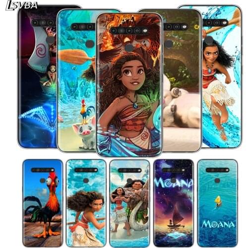Moana Art Disney For LG V60 V50S V50 G8X G8S G8 G7 ThinQ 5G K61 K51S K41S K30 K20 Q60 Q9 Soft Phone Case