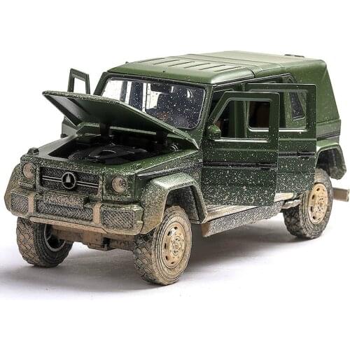 Simulation Model Muddy Appearance Furnishing Articles Maybach G650 Alloy Car Model Large G Model G Class SUV Version Car Model