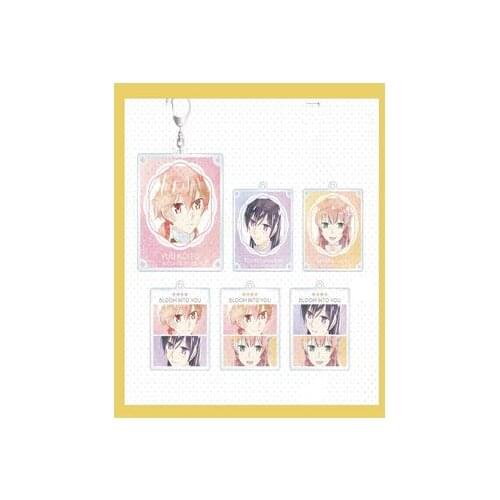 New Hot Acrylic Pendant Keychain Keyring Decor Collectible Toy Gifts Anime Eventually I Will Become Yours Nanami Touko Koito Yuu