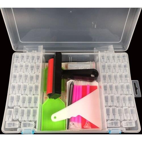 New Portable Diamond Painting Storage Containers Storage box Diamond Painting Accessories tools for diamond embroidery