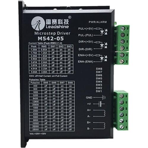 Original Leadshine DM542 M542C DM542S 57 Stepper Motor Driver M542 M542-05