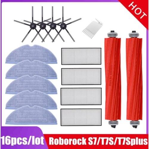 Main brush+hepa filter+side brush for Xiaomi Mi Robot Vacuum Cleaner spare parts xiaomi vacuum cleaner accessories roborock s5