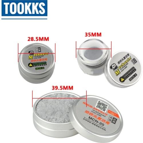 MECHANIC MCN-8 MCN-20 Soldering Tip Resurrection Cream Lead Free Oxidized Soldering Tip Refresher For Iron Head Repair