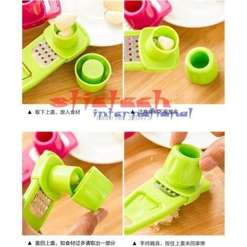 By dhl or ems 500pcs Ginger Garlic Grinding Grater Planer Slicer Mini Cutter Cooking Tool Kitchen Utensils Kitchen Accessories