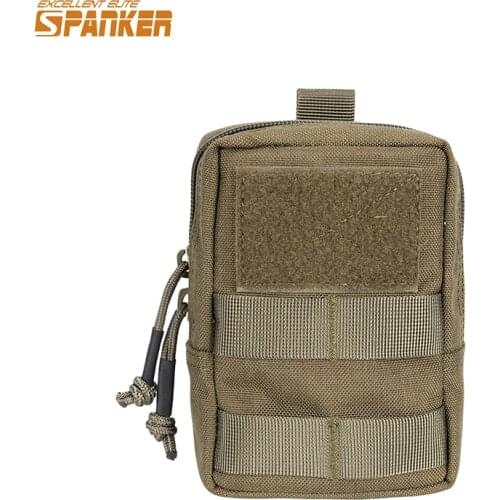 EXCELLENT ELITE SPANKER Tactical Equipment Outdoor Micro Utility Molle Multi-function Pocket Waist Pouch Gadget Storage Accessor