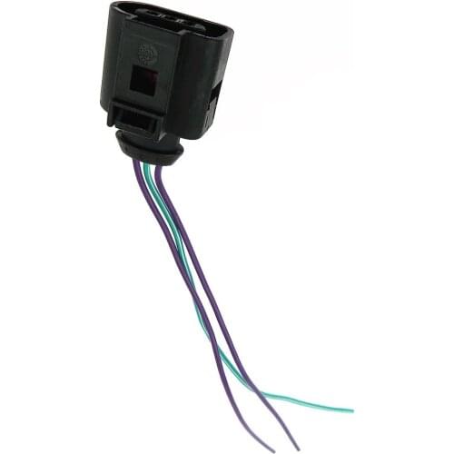 Air Condition Pressure Sensor Wiring Cable Socket For VW Passat Golf Beetle Polo Audi A3 A4 A6 Q5 Q7 TT 1J0973703 3B0973703G