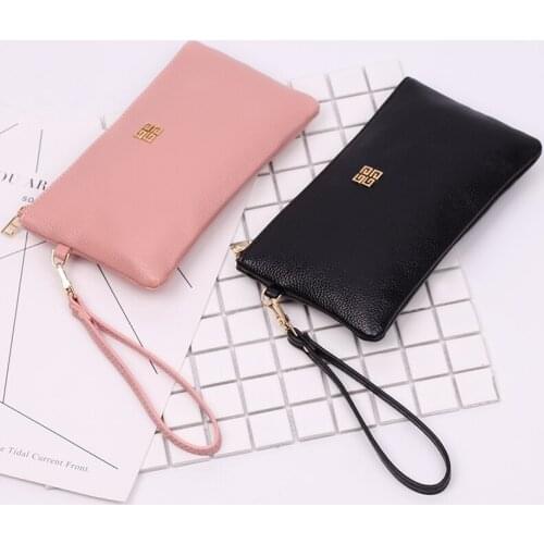 Luxury Brand Pencil Case Top Design Pencil Bag Zipper Mobile Phone Small Bag 1PCS