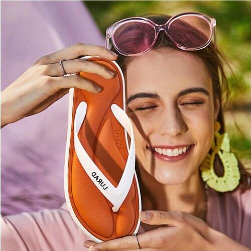 Fashion Summer Non-Slip Memory Sponge Lady Flip Flops Outdoor Sandals House Casual Beach Shoes Women Slippers Very Soft Cool