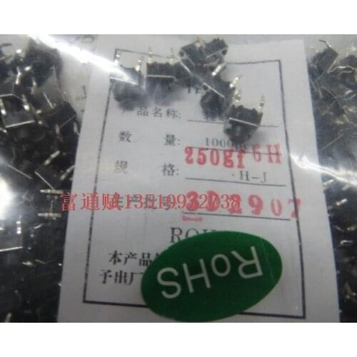 [VK] 6*6*6mm touch switch 4 feet button switch imported shrapnel feet environmental high temperature 1000pcs/lot