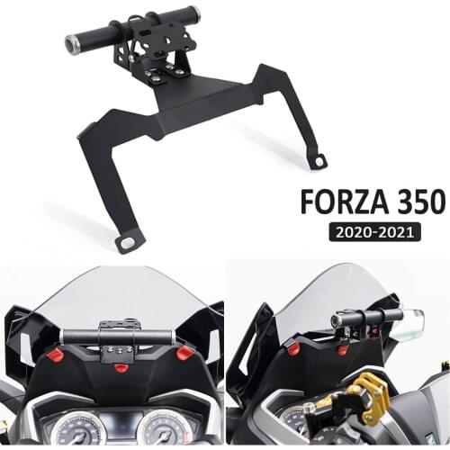 2020 2021 FOR Forza-350 Motorcycle Front Phone Stand Holder GPS Navigaton Plate Bracket For Honda FOR Forza350