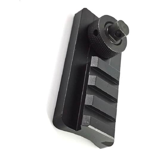 Airsoft Rifle Hunting Bipod Picatinny Weaver Rail Sling Stud Swivel Slot Adaptor 20mm Bipod Adapter KXS12010