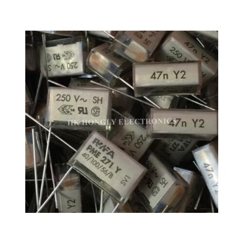 5PCS 10PCS PME271Y PME271 PME 271 Y 47n Y2 250V 0.047UF 47nF 250VAC P=20.3mm Film Capacitor