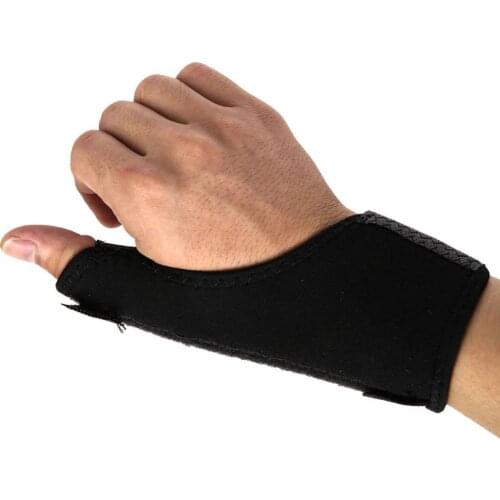 Thumb Elastic Wrap Brace Volola 1pcs Hand Wrist Support Fixed Training Splint Bracelet Sheath Correction Pain Arthritis Spo X1P1