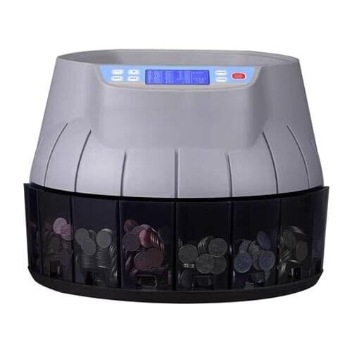 S-700 electronic coin sorting machine coin counting machine can be divided into Euro, Thai baht, U.S. dollar and other countries