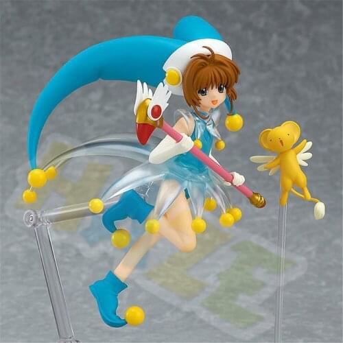 FigFIX 008 Card Captor Sakura Kinomoto Battle Costume Ver. Figure Model Toy 13cm