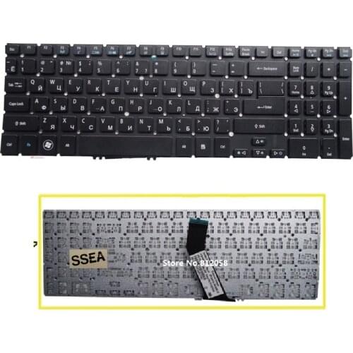 New Russian keyboard for ACER Aspire V5 V5-531 V5-531G V5-531P V5-551 V5-551G V5-571 V5-571G M5-581 RU keyboard NO frame
